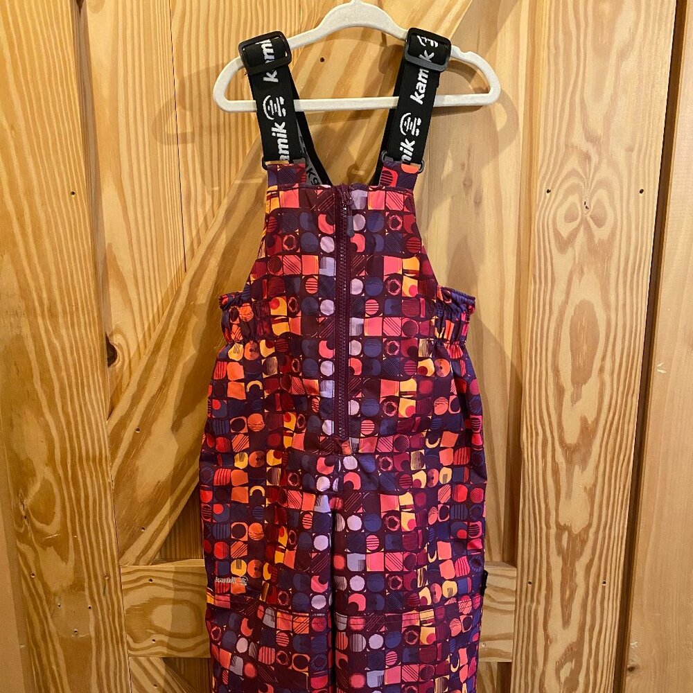 Kamik - 3T - Girls Snow Bibs